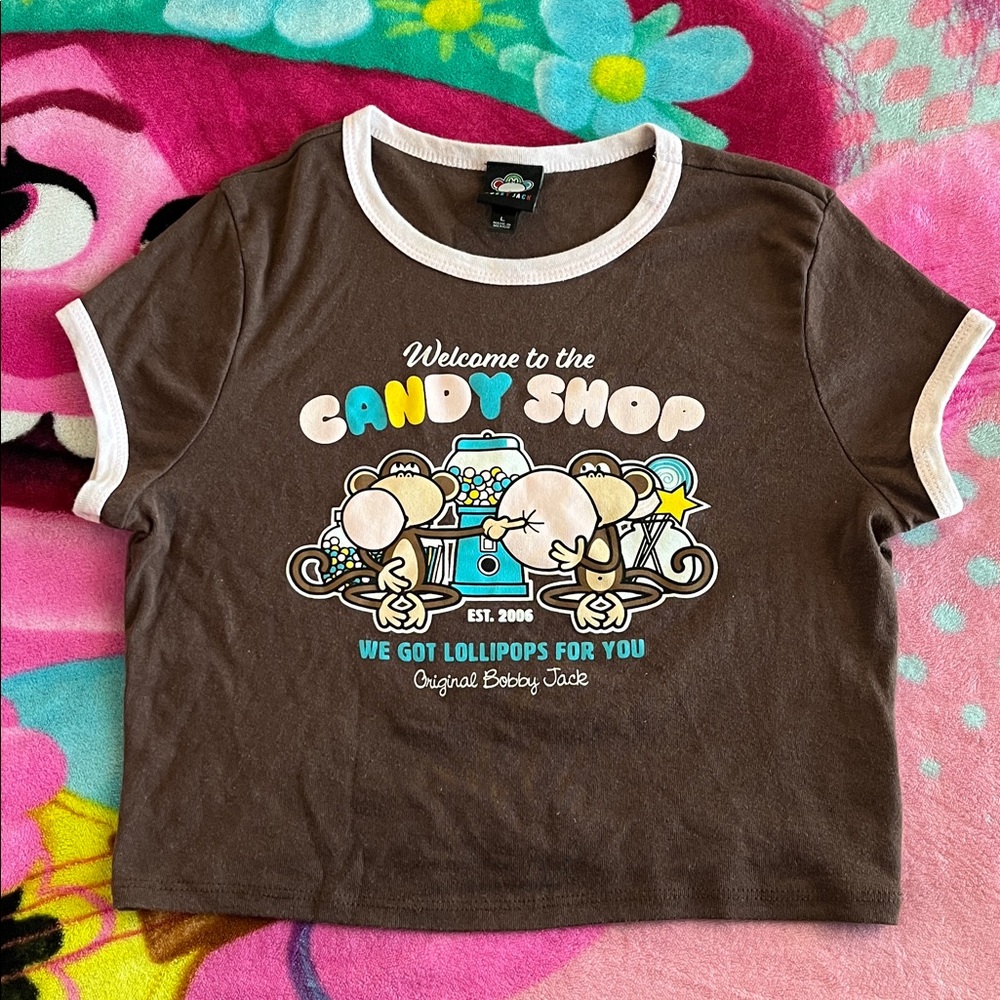 Brown Candy Shop Graphic Tee